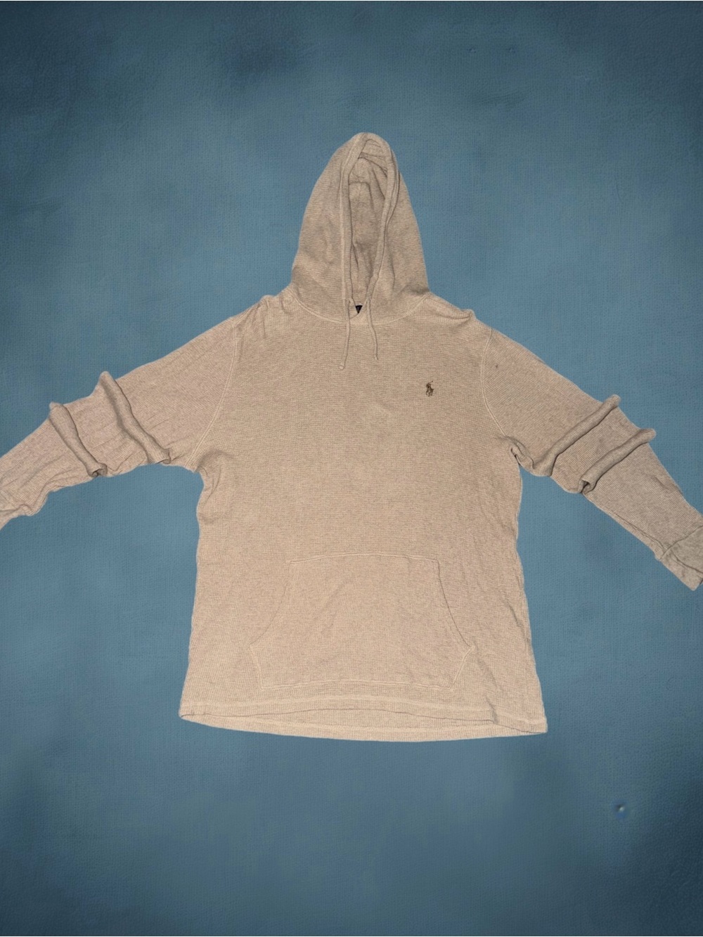 Polo Ralph Lauren mens waffle knit pullover sweatshirt